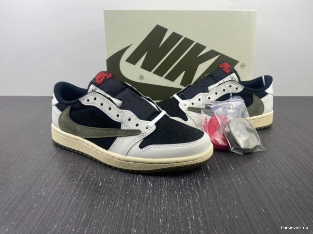 Retro 1 Scott DZ4137-106 Low x Air OG Travis Air Jordan Olive Jordan 0721